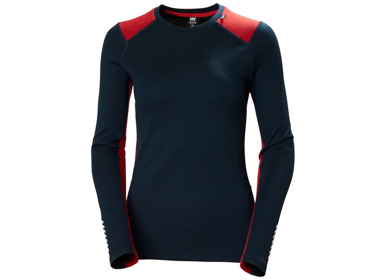 Helly Hansen LIFA merino midweight crew base layer navy dames