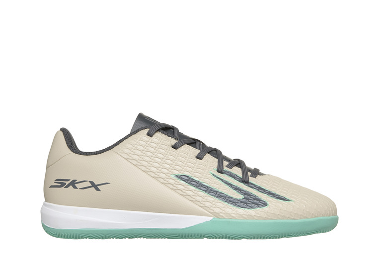 Skechers SKX_2 low youth IC voebtalschoen nature/grijs KIDS