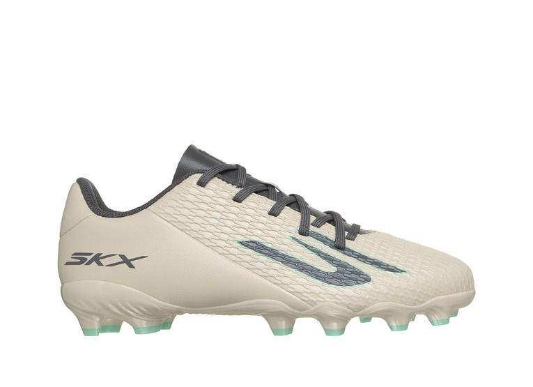 Skechers SKX_2 low youth MG voetbalschoen nature/grijs KIDS