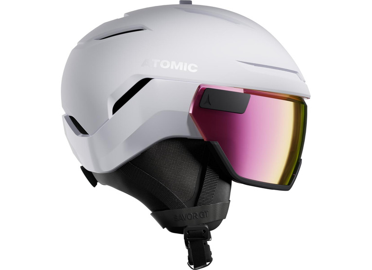Atomic Savor GT Visor HD skihelm white heather unisex Atomic Savor GT Visor HD skihelm white heather unisex
