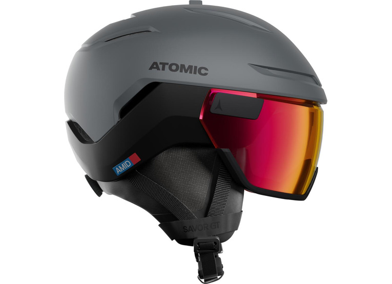 Atomic Savor GT Amid visor photo skihelm slate unisex Atomic Savor GT Amid visor photo skihelm slate unisex