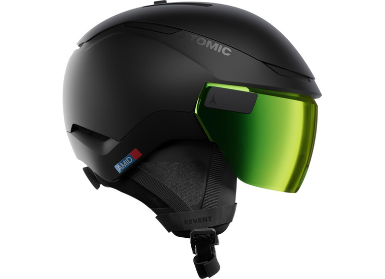 Atomic Revent GT Amid Visor HD photo skihelm zwart unisex Atomic Revent GT Amid Visor HD photo skihelm zwart unisex