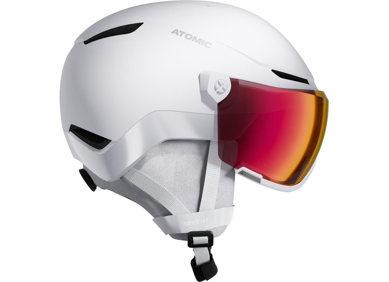 Atomic Revent Visor photo skihelm white heather unisex Atomic Revent Visor photo skihelm white heather unisex