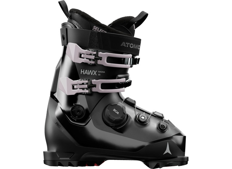 Atomic Hawx Magna 85 BOA skischoen zwart/dust dames Atomic Hawx Magna 85 BOA skischoen zwart/dust dames