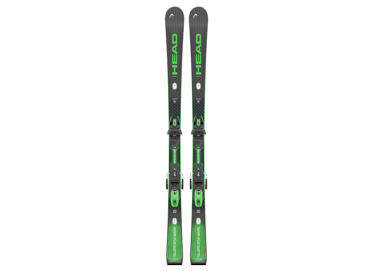 Head Supershape e-Magnum SW + Protector EVO PR 13 GW zwart/groen heren Head Supershape e-Magnum SW + Protector EVO PR 13 GW zwart/groen heren