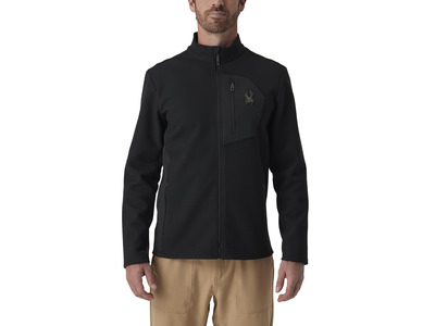 Spyder Bandit full zip jack zwart heren Spyder Bandit full zip jack zwart heren
