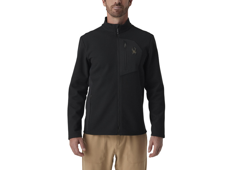 Spyder Bandit full zip jack zwart heren Spyder Bandit full zip jack zwart heren