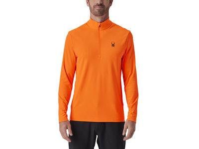 Spyder Prospect half zip fusion orange heren Spyder Prospect half zip fusion orange heren