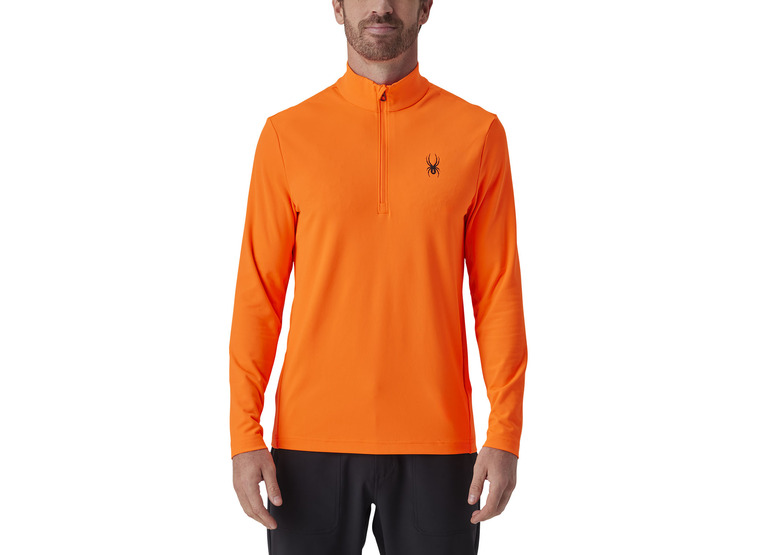 Spyder Prospect half zip fusion orange heren Spyder Prospect half zip fusion orange heren