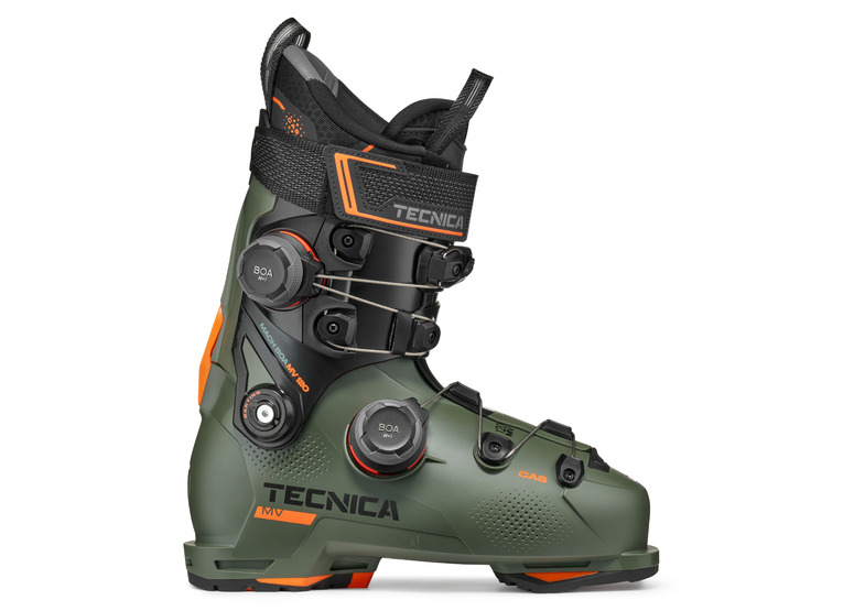 Tecnica Mach BOA MV 120 dual skischoen progressive green heren Tecnica Mach BOA MV 120 dual skischoen progressive green heren