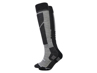 Icepeak Ilsenburg skisokken grijs heren 2-pack Icepeak Ilsenburg skisokken grijs heren 2-pack